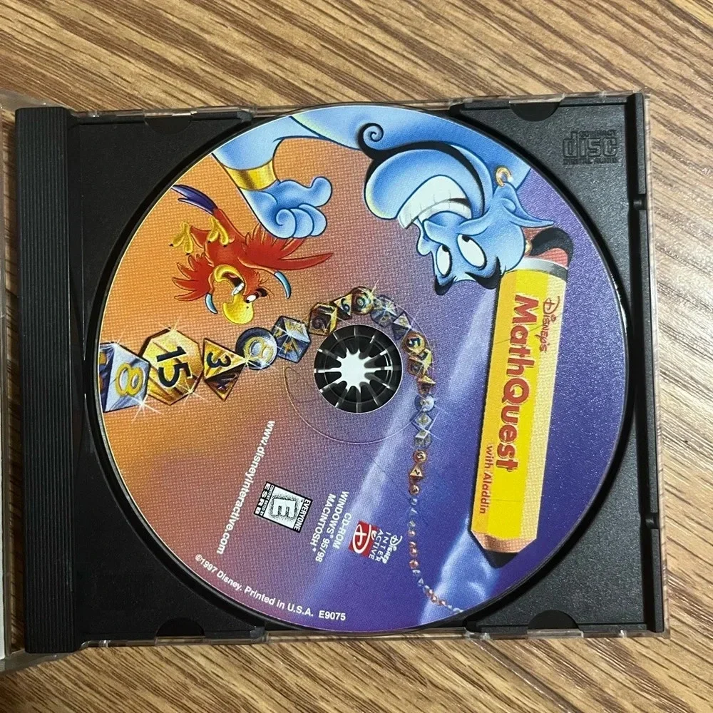 Disney MathQuest Aladdin PC Game